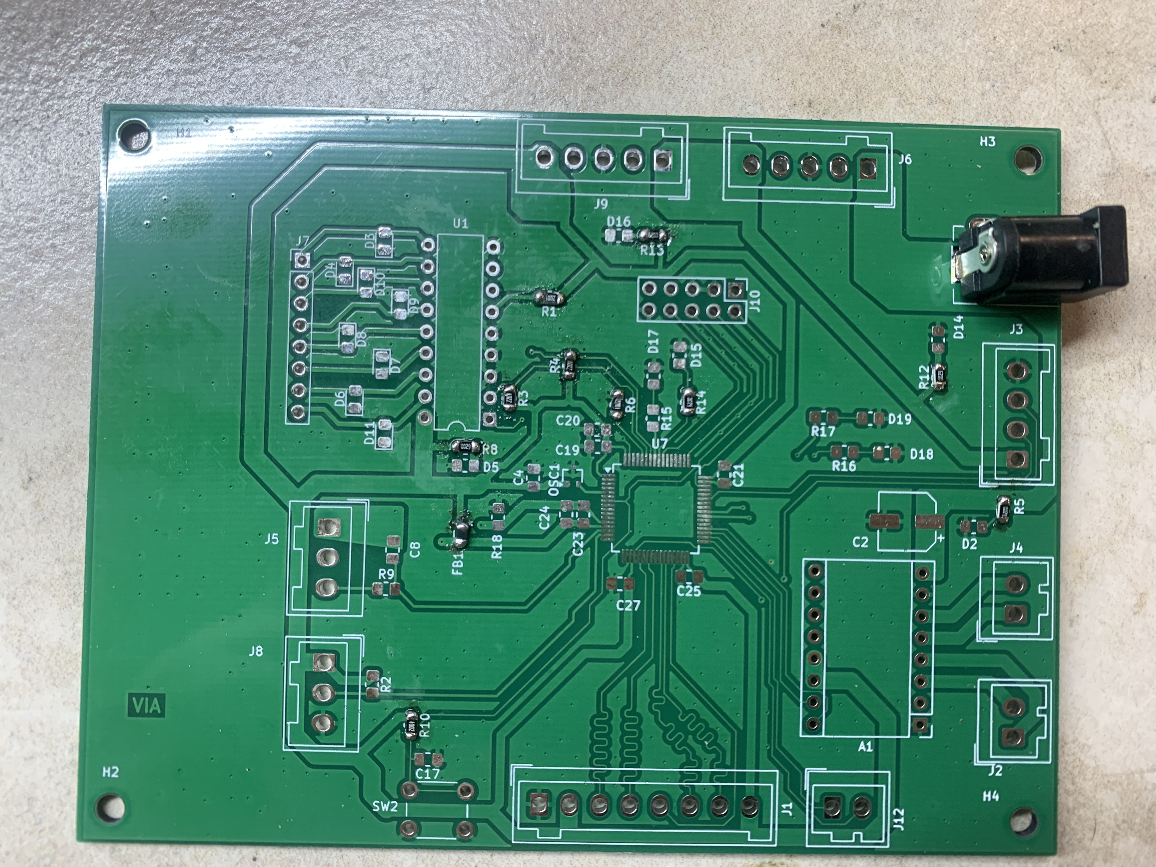 Current Soldering Progress